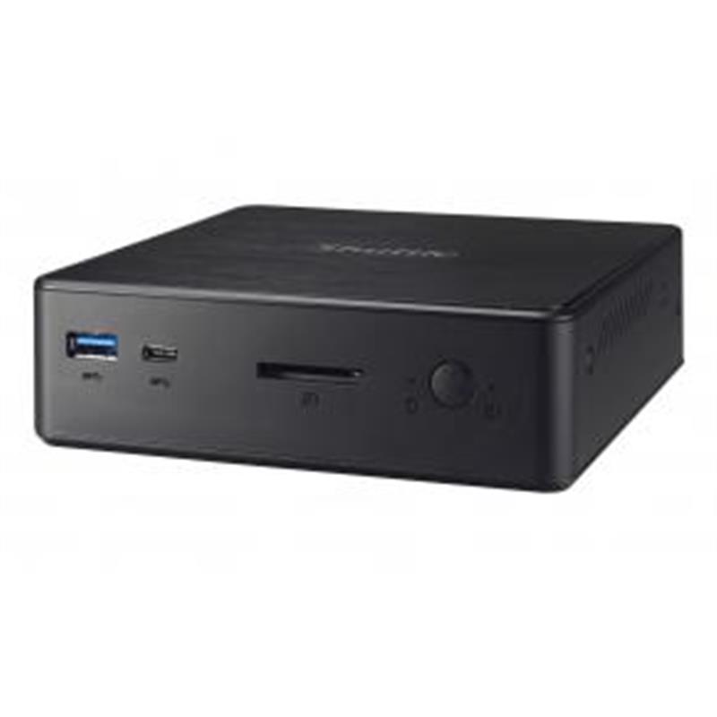 Shuttle XP? slim NC10U PC/workstation barebone 4205U 1,8 GHz Zwart Intel SoC FCBGA1528