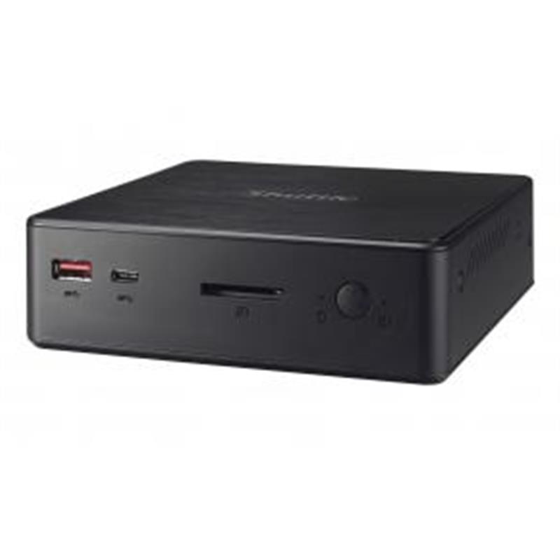 Shuttle XP? slim NC10U5 PC/workstation barebone i5-8265U 1,6 GHz Zwart Intel SoC FCBGA1528