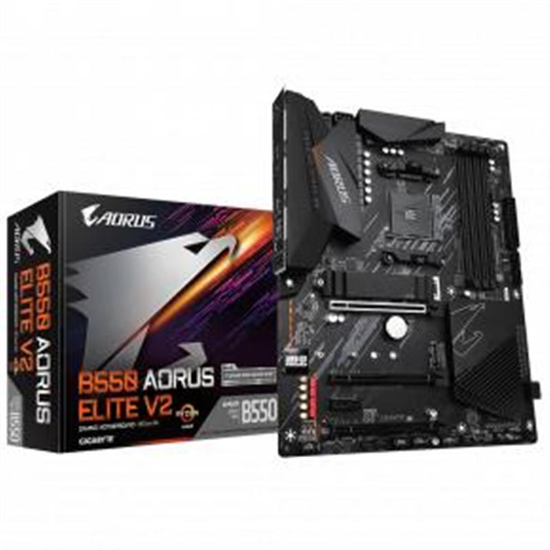 Gigabyte ATX AMD Ryzen AM4 4x DIMM DDR4 3200 MHz M 2 USB3 2 2 5 Gbe