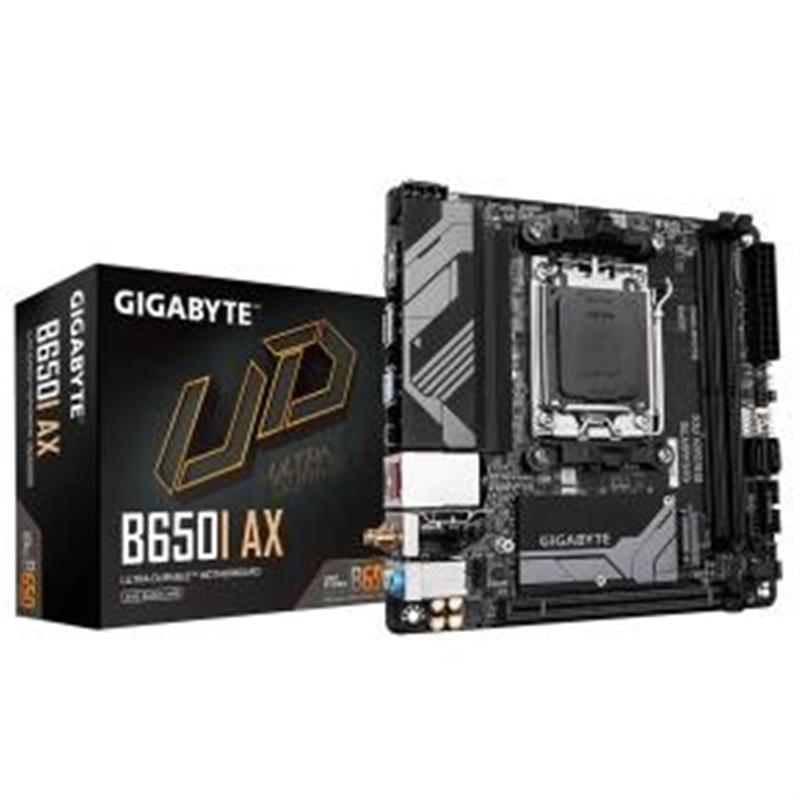 Gigabyte Mini-ITX AMD AM5 2x DDR5 Wi-Fi 6E 802 11ax 2 5GbE LAN