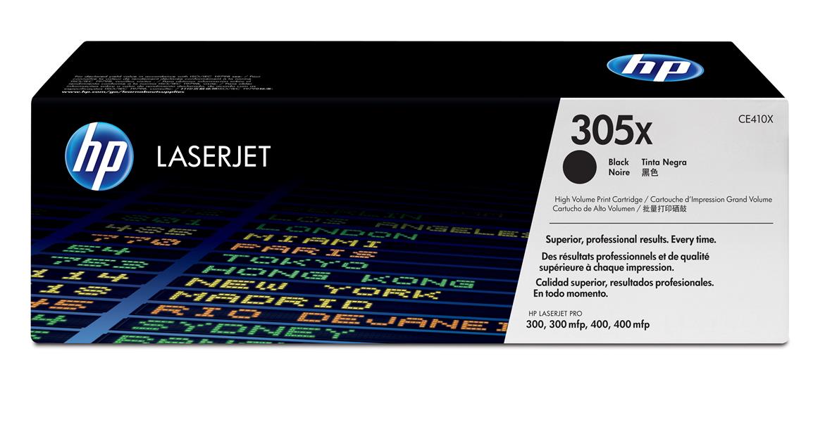 HP 305X Origineel Zwart 1 stuk(s)
