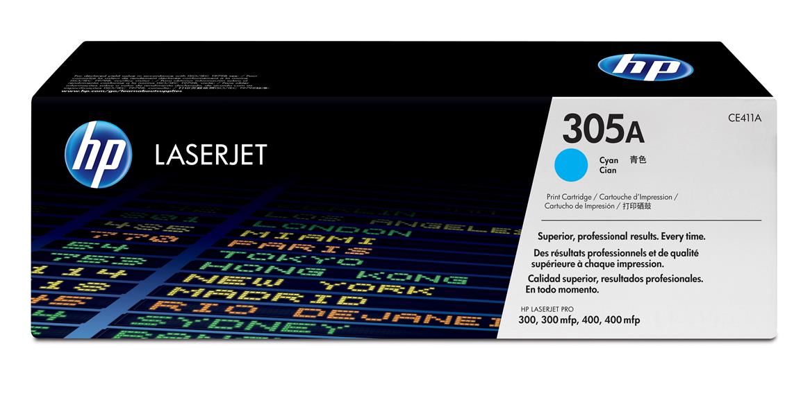 HP 305A Origineel Cyaan 1 stuk(s)