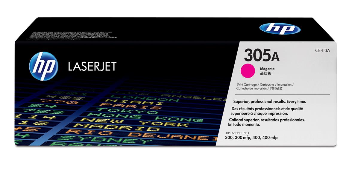 HP 305A Origineel Magenta 1 stuk(s)