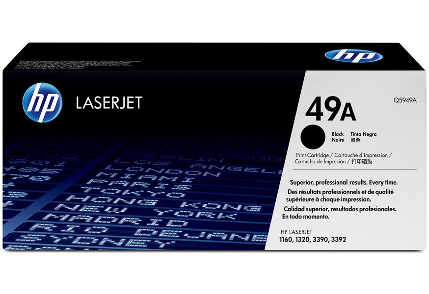 HP 49A Origineel Zwart 1 stuk(s)
