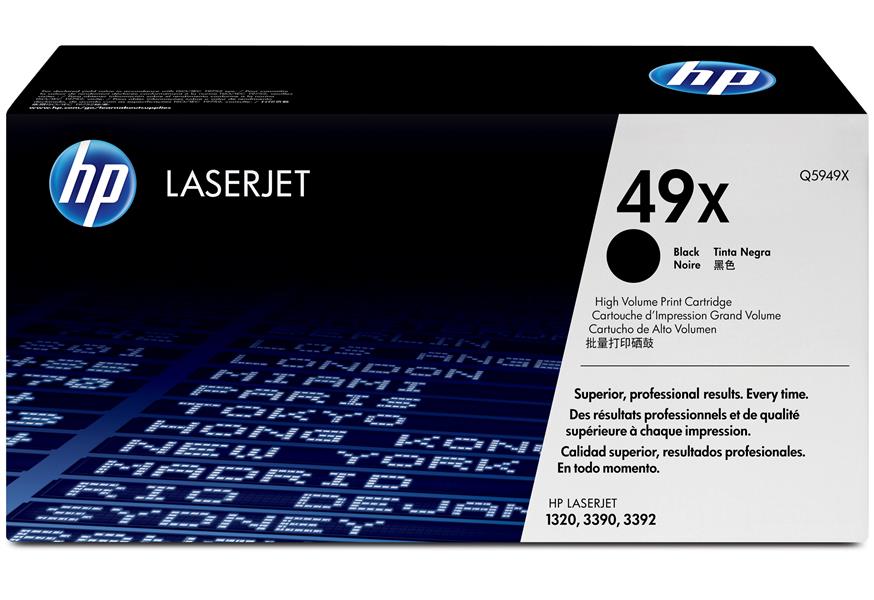 HP 49X Origineel Zwart 1 stuk(s)