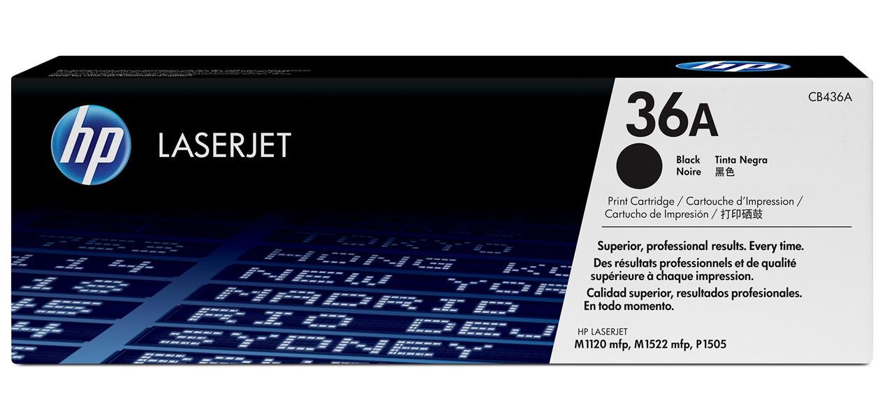 HP 36A Origineel Zwart 1 stuk(s)