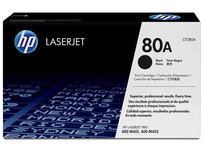 HP 80A Origineel Zwart 1 stuk(s)