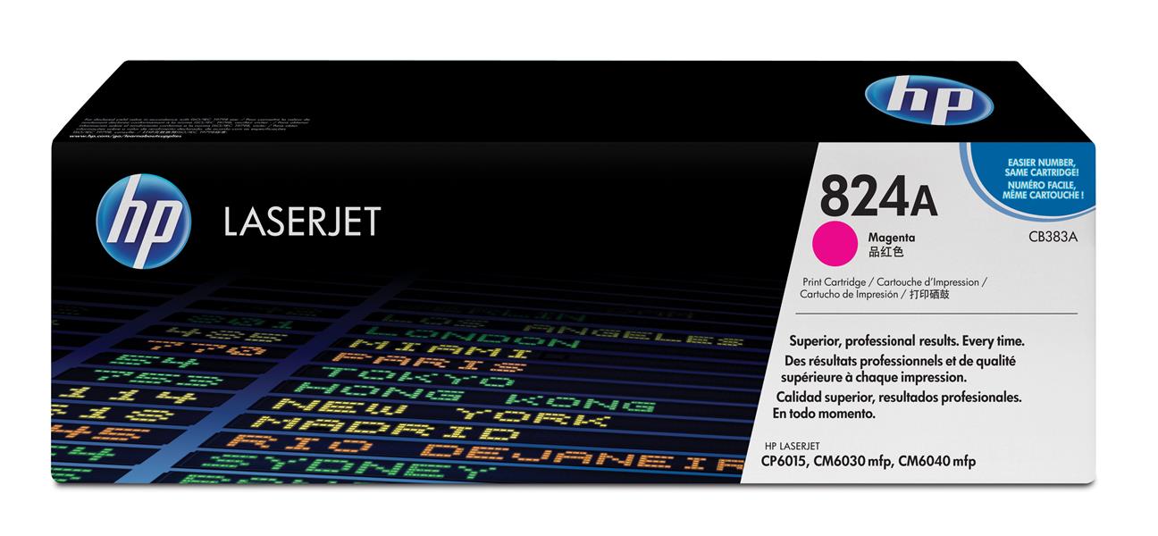 HP 824A Origineel Magenta 1 stuk(s)