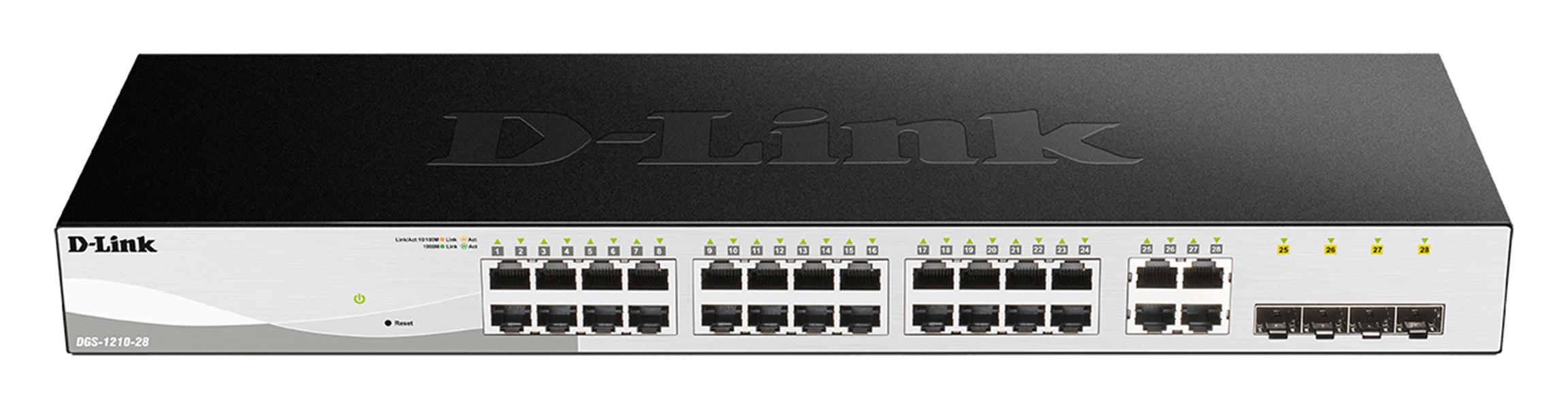 24 10 100 1000 Base-T port with 4 x 1000Base-T SFP ports