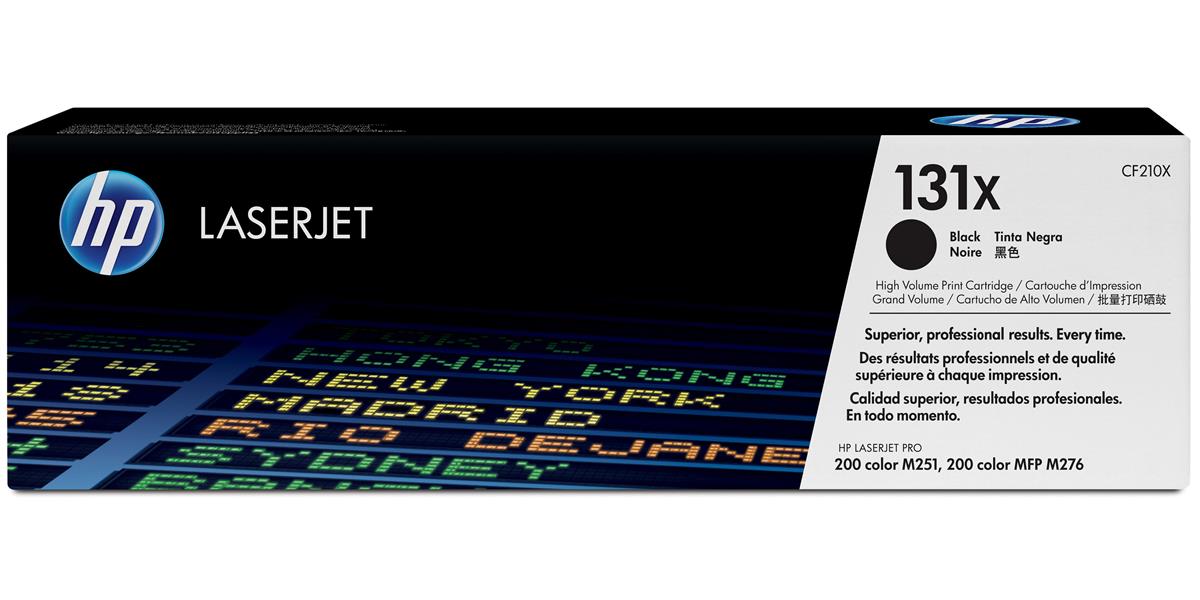 HP 131X Origineel Zwart 1 stuk(s)