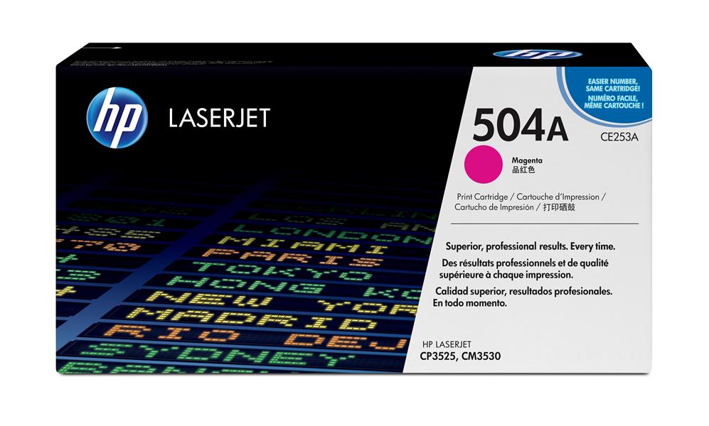 HP 504A Origineel Magenta 1 stuk(s)