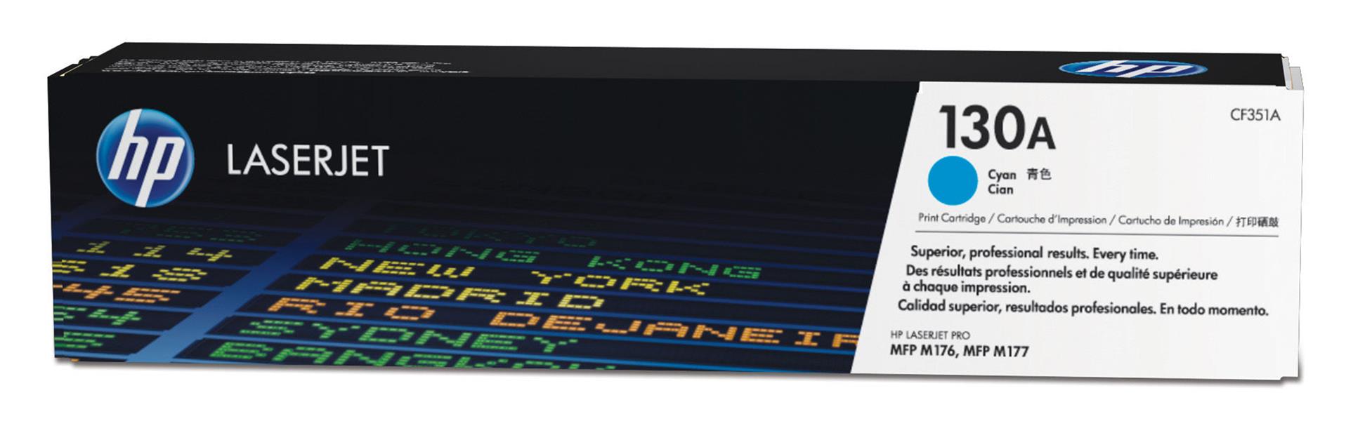HP 130A Origineel Cyaan 1 stuk(s)