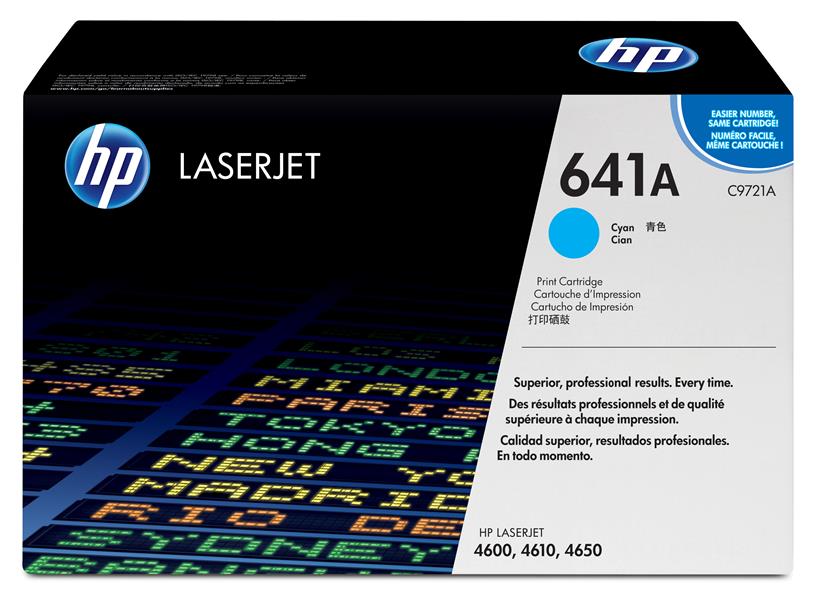 HP 641A Origineel Cyaan 1 stuk(s)