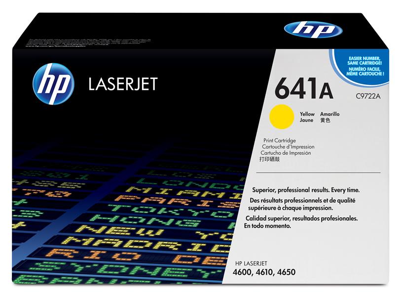 HP 641A Origineel Geel 1 stuk(s)