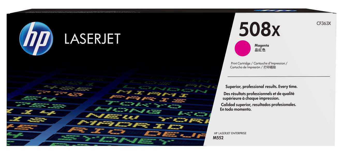 HP 508X Origineel Magenta 1 stuk(s)