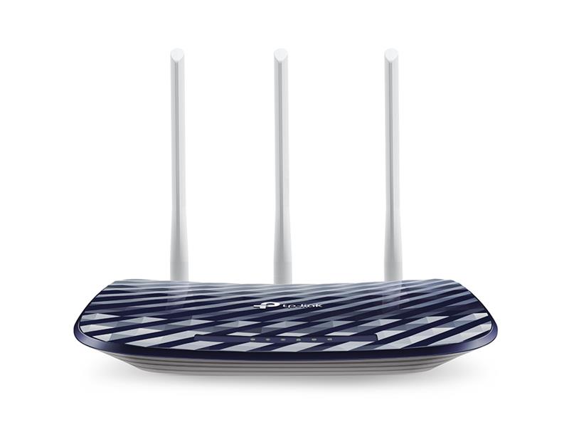 TP-LINK AC750 draadloze router Dual-band (2.4 GHz / 5 GHz) Fast Ethernet Zwart, Wit