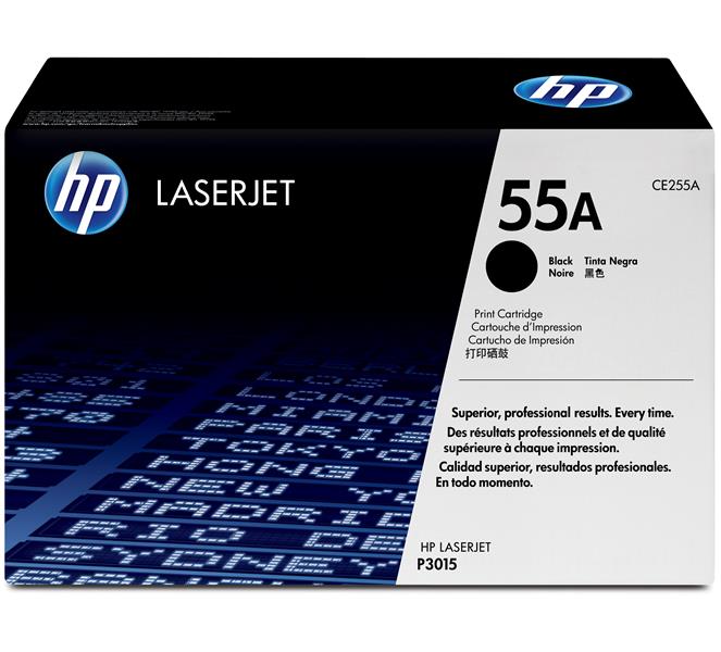 HP 55A Origineel Zwart 1 stuk(s)