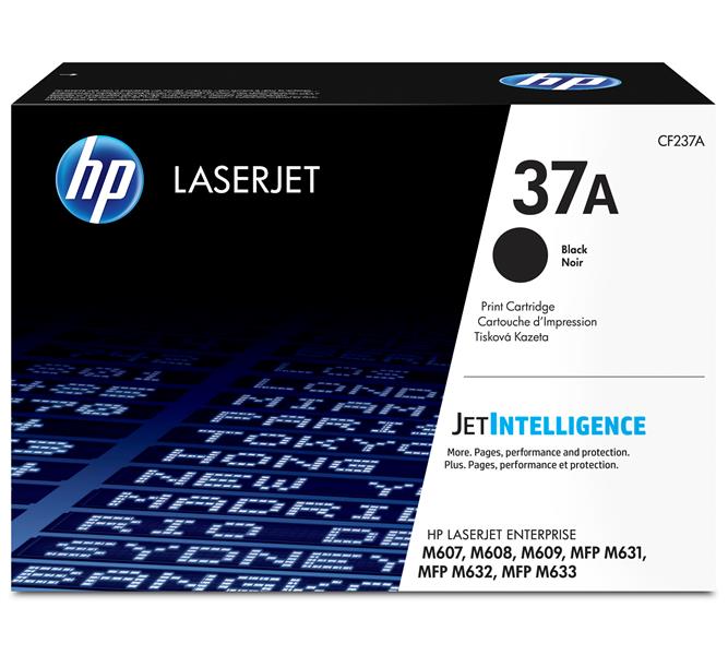 HP 37A Origineel Zwart 1 stuk(s)