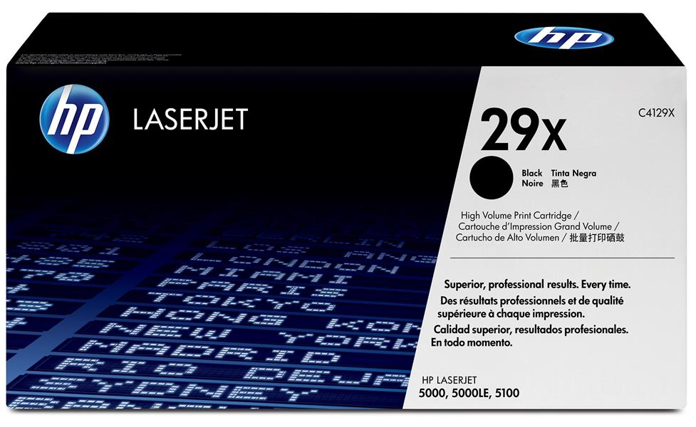 HP 29X Origineel Zwart 1 stuk(s)