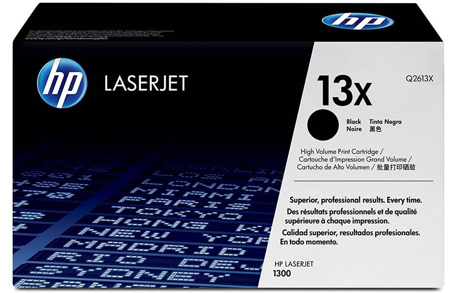 HP 13X Origineel Zwart 1 stuk(s)