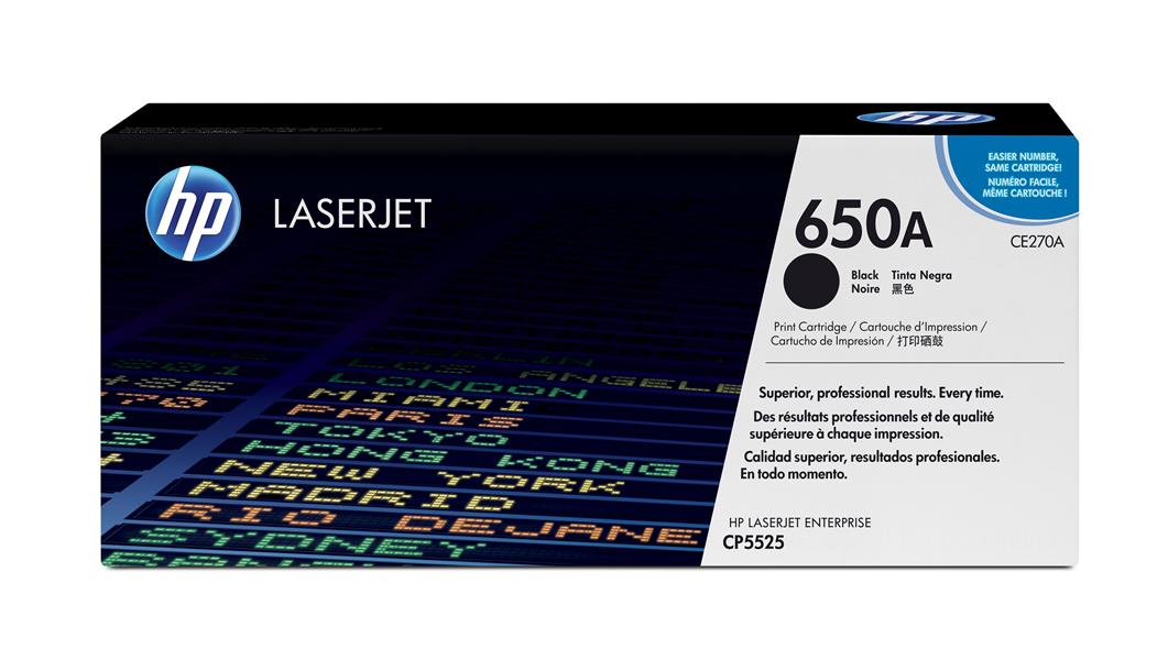 HP 650A Origineel Zwart 1 stuk(s)