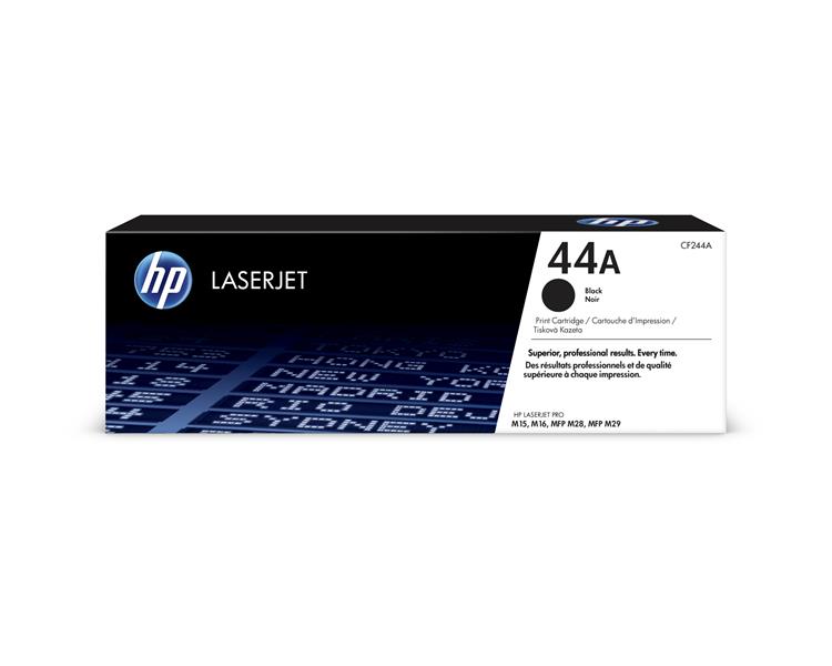 HP 44A Black Original LaserJet Toner Cartridge Origineel Zwart 1 stuk(s)