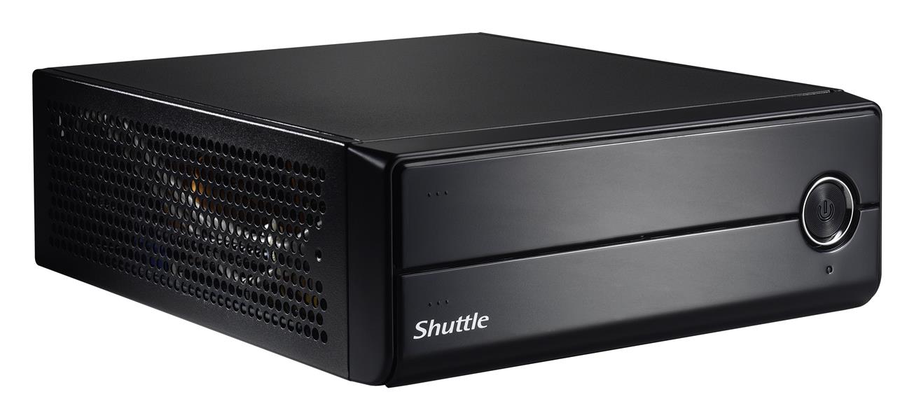 Shuttle XP? slim XH310RV PC/workstation barebone Zwart Intel® H310 LGA 1151 (Socket H4)