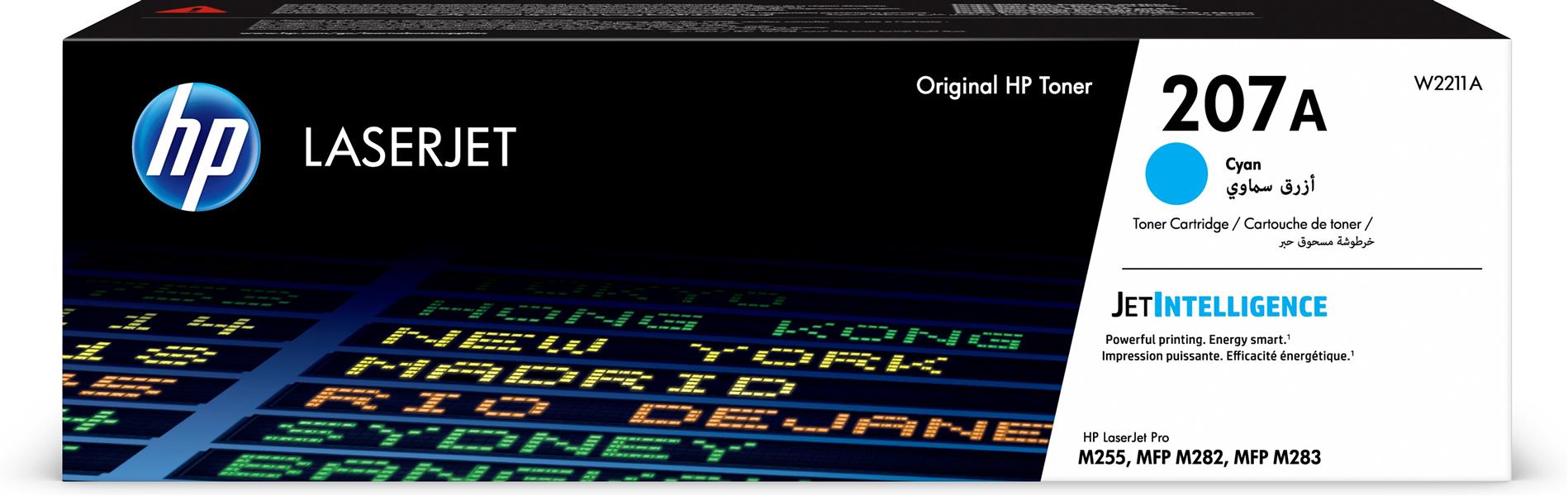 HP 207A Origineel Cyaan 1 stuk(s)
