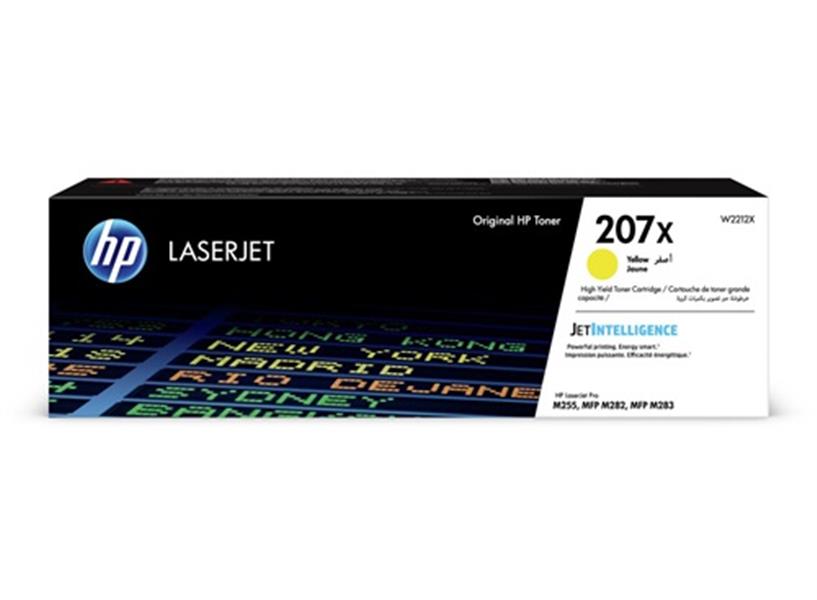HP 207X Origineel Geel 1 stuk(s)
