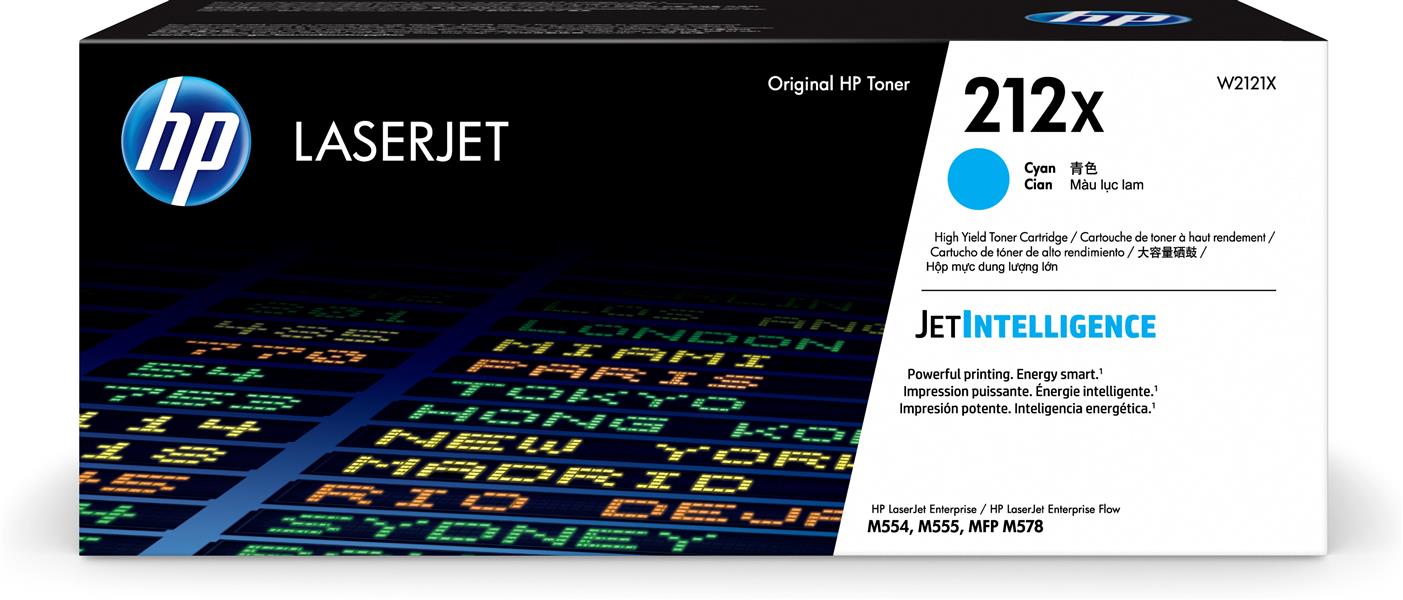 HP 212X Origineel Cyaan 1 stuk(s)