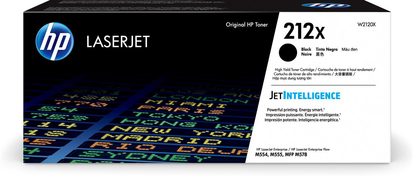 HP 212X Origineel Zwart 1 stuk(s)
