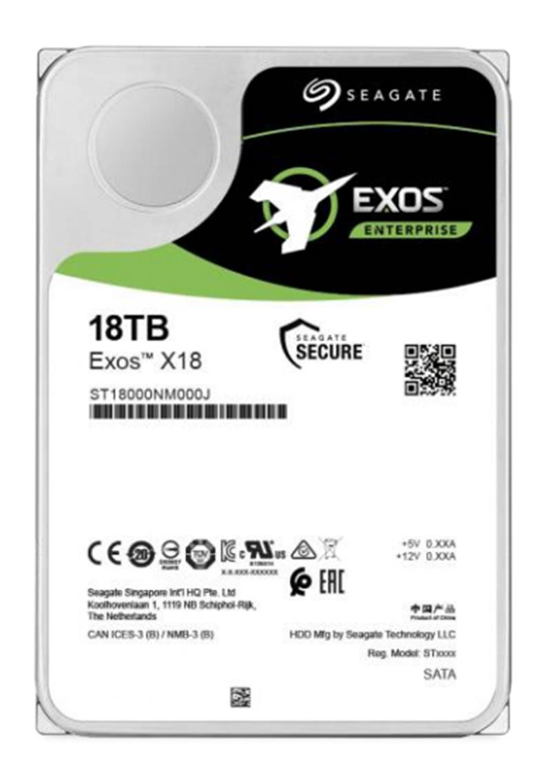 Seagate Enterprise ST18000NM000J interne harde schijf 3.5"" 18000 GB SATA III