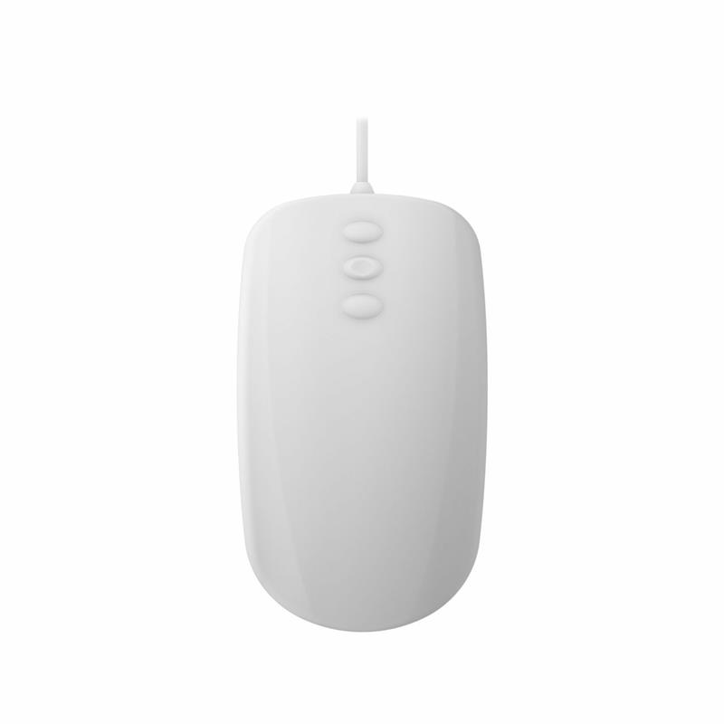 CHERRY Mouse AK-PMH3 Medical 3-Button Scroll corded sealed white IP68 +++ kabelgebunden, 3-Button-Scroll-Steuerung, IP68