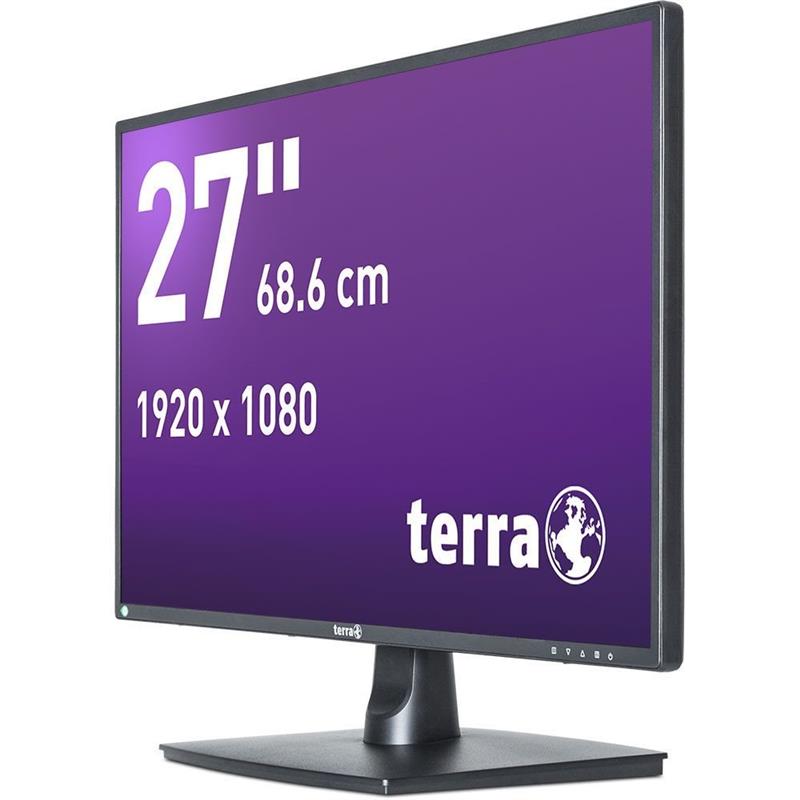 Terra Led Monitor 2756W V2 Zwart D+H+DP Greenline Plus 27 inch
